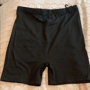 Shein high waisted bike shorts!!!